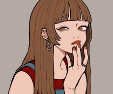 魅力的な表情のイラスト描きます イメージ1