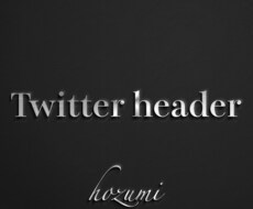 Twitterのヘッダーを制作します イメージ1