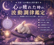不安や心の悩みを波動から読み解きます イメージ1