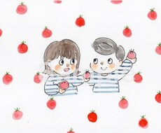 顔のみ）ゆるくてかわいい雰囲気似顔絵を描きます イメージ1