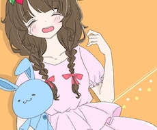 イラストの色塗りします 色塗りが苦手な方、めんどくさい方、時間のない方におすすめです