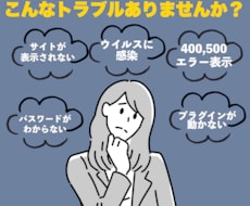WordPressの修正・不具合・復旧を解決します イメージ1