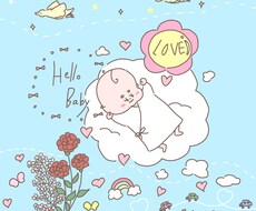 子どもの好む可愛い絵を描きます イメージ1
