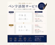 写真を送るだけ！あなたの字を美文字にする添削します イメージ1