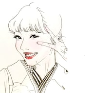 似顔絵イラスト作成！お洒落な雰囲気に仕上げます イメージ1