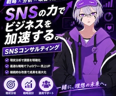 SNSの個別コンサルさせていただきます イメージ1