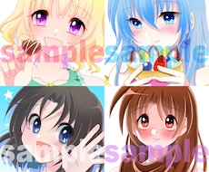 顔アップアイコンをお描きします 試しに描いて欲しい方や、アップのアイコンが欲しい方に