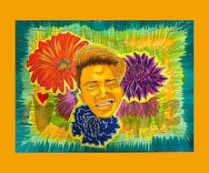 ポップでカラフルな似顔絵描きます イメージ1