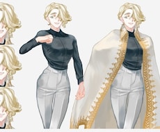 キャラクター立ち絵制作します イメージ1