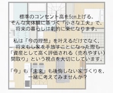 介護主婦目線で理想を形にする間取り作成を手伝います あなたの「こだわり」と「将来の安心」を一つの図面に。