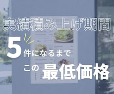 デザイナー兼営業リーダーが格安で資料作成いたします イメージ1