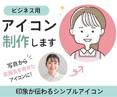 雰囲気が伝わるシンプルなアイコンを制作します 写真を元に雰囲気を生かしてイラスト化　親しみやすいアイコン