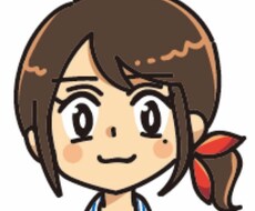 似顔絵をイラストレーターのデータで描きます！ます イメージ1