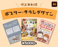 ポスターデザイン制作します イメージ1
