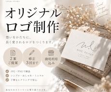 想いが伝わるロゴを丁寧に制作します イメージ1