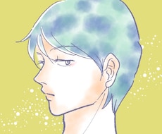 アイコン用の似顔絵イラスト(横顔)を描きます イメージ1