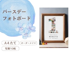 お子さまの誕生日フォトボードをデザインします イメージ1
