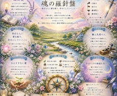 算命学をベースに、あなたの羅針盤アートを描きます 完全オリジナルオーダーアート！あなたの宿命や才能を鑑定します