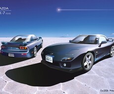 大切な愛車の写真をドラマチックなイラストにします イメージ1