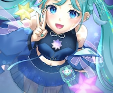 やわ光と透明感の人物イラスト描きます やさしい光でその人らしさを可愛く。