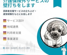 介護保険外サービスの壁打ちをします イメージ1