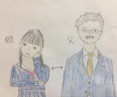 娘がなりたい、父との距離感を教えます イメージ1