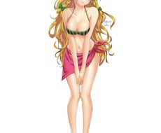 ラフ画を線画、オプションでキャラ着彩まで塗ります イメージ1