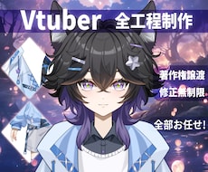 男性向け高品質デビューVtuberモデル制作します イメージ1