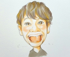 アイコンにオススメの似顔絵を描きます 柔らかいタッチのアイコン用の似顔絵をお探しの方