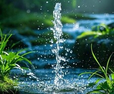 泉の写真がなかったので、画像作成します イメージ1