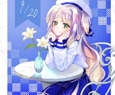 SNSアイコン・一枚絵をお描きします イメージ1
