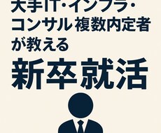 大手複数内定の実績を元に新卒就活を教えます イメージ1