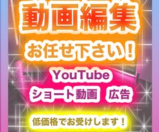 ショート動画、広告、YouTubeの編集を承ります イメージ1