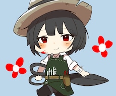 あなたのミニキャラ描きます アイコン、サムネイルなどに使いやすいミニキャラを