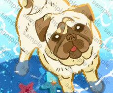 ペットのイラスト｜可愛いデフォルメ風に描きます イメージ1