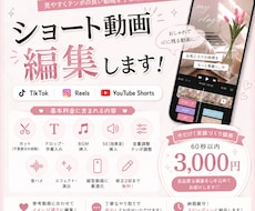 SNS向けショート動画を丁寧に編集します イメージ1