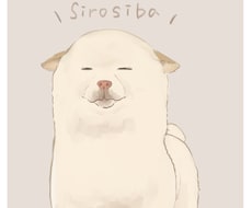 かわいい！柴犬イラスト描きます あなたの愛犬、好きな柴犬の写真イラストにしませんか？