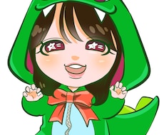 アイコンに！個性が光るミニキャラ制作します 親しみやすく個性が光るイラストでSNSやブログの魅力をアップ