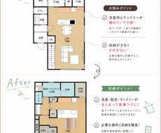 今ある間取りの改善案をご提案します イメージ1