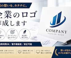 企業理念が伝わるロゴを制作します 事業の魅力がしっかりと伝わるロゴ制作
