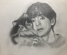 鉛筆画オーダー受け付けてます イメージ1