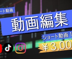 Short動画編集承ります イメージ1