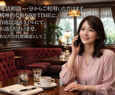 あなたのお話に一分から寄り添います イメージ1