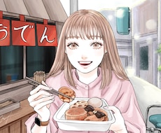 繊細で美しい背景込みのイラスト制作させて頂きます 表紙や挿絵、サムネイルなど商用にもお使いください。