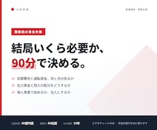 開業前のお金の計画を一緒に組み立てます イメージ1