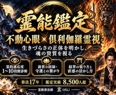 不動心眼であなたに眠る霊能力を霊視し覚醒へ導きます イメージ1
