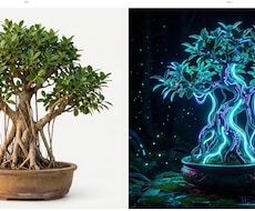 アナタのご自慢の観葉植物の写真をアートに変えます イメージ1