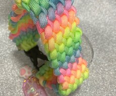 迷子プレート付犬猫のオリジナルカラフル首輪作ります イメージ1