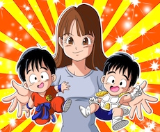 ドラゴンボール風似顔絵描きます お好きなキャラの衣装指定出来ます☆私服可