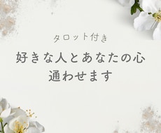 リピーター様向け★好きな人とあなたの心通わせます タロット＋思念で深い部分まで見ていきます♪